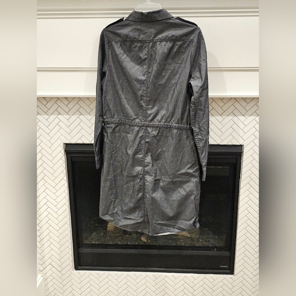 Gap LS Roll-Tab Shirt Dress, EUC, Size Medium - Picture 7 of 7